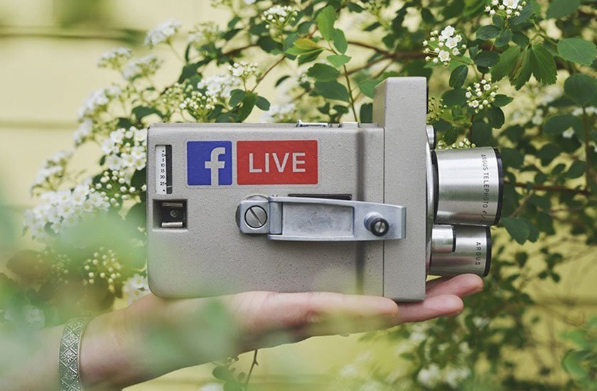 Facebook live streaming